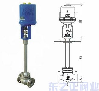 電動低溫調(diào)節(jié)閥結構圖